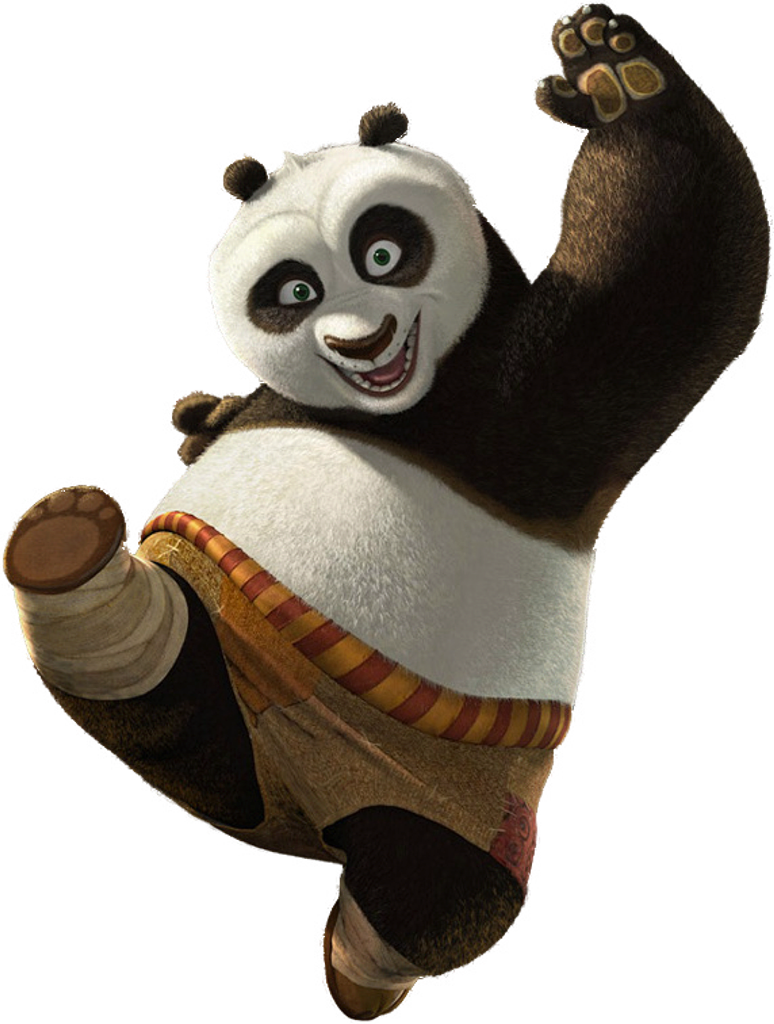 Kung Fu Panda Clipart Png Kung Fu Panda Digital Graphic Image Etsy - Riset