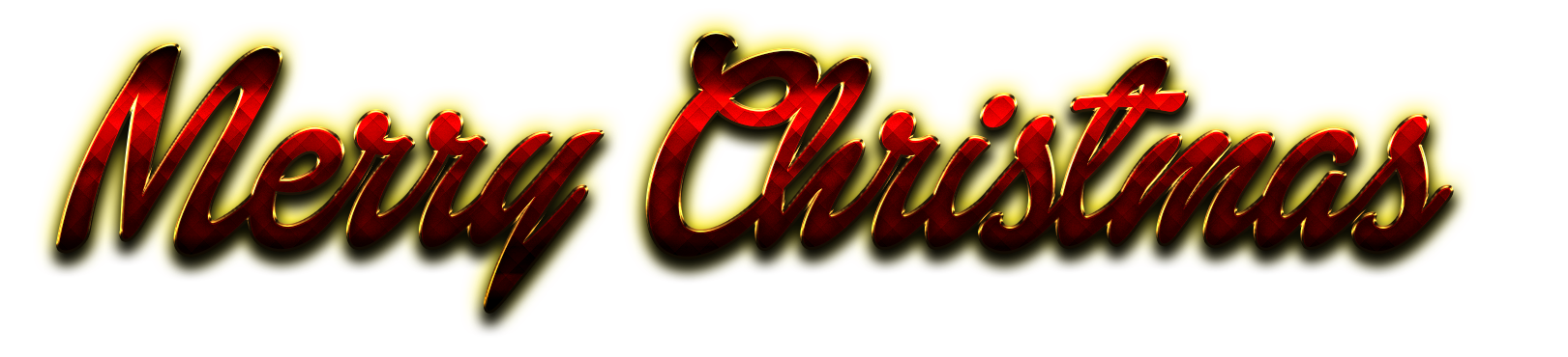 Merry Christmas Word Art Transparent Background PNG, SVG Clip art for