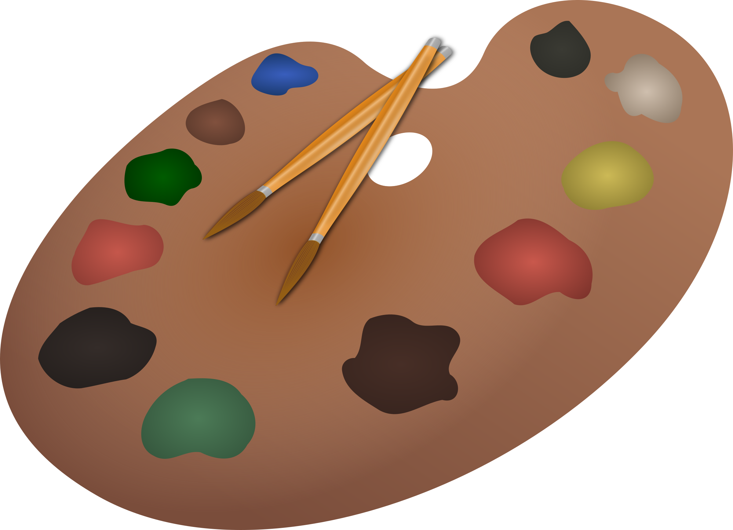 Paint Palette PNG HD PNG, SVG Clip art for Web - Download Clip Art, PNG