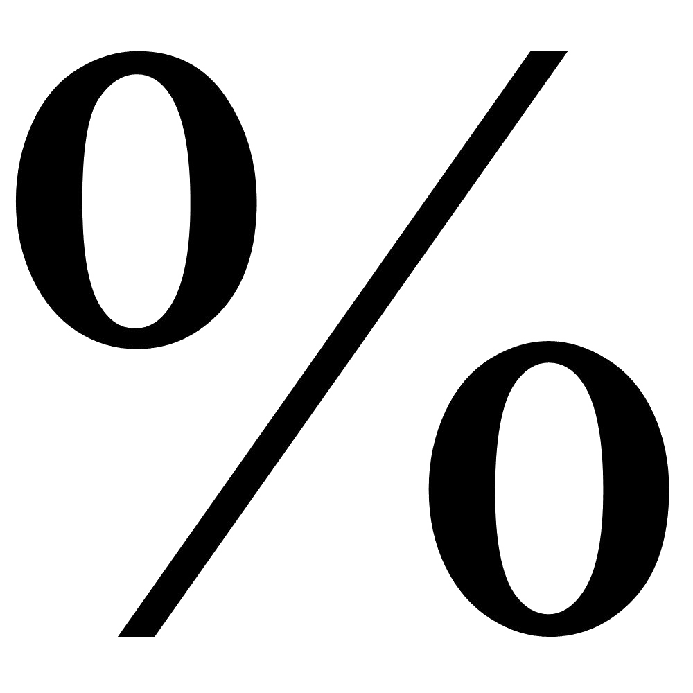 Percent linear icon. Thin line illustration. Percentage. Sale, discount offer. C