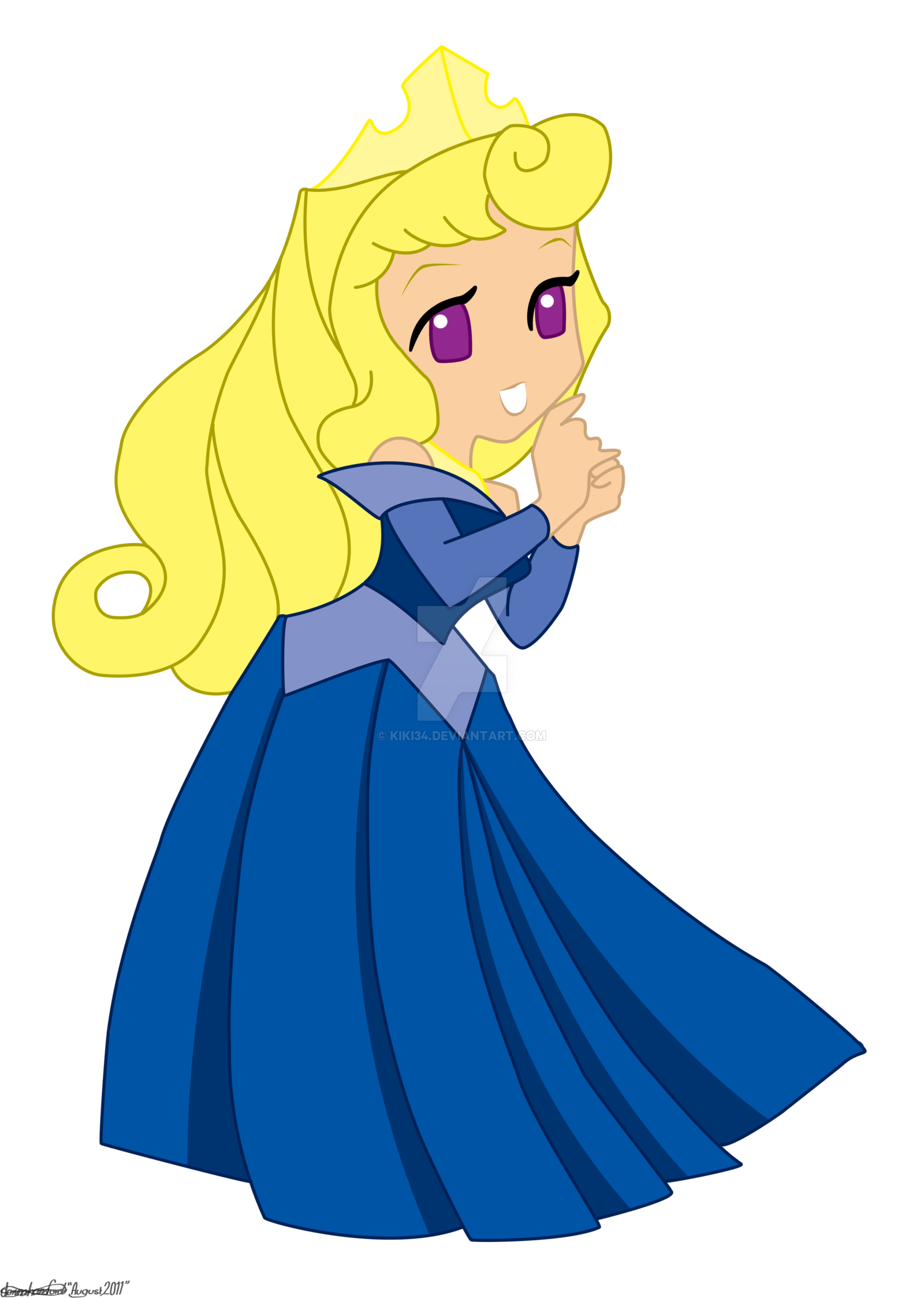 Aurora Disney Princess SVG