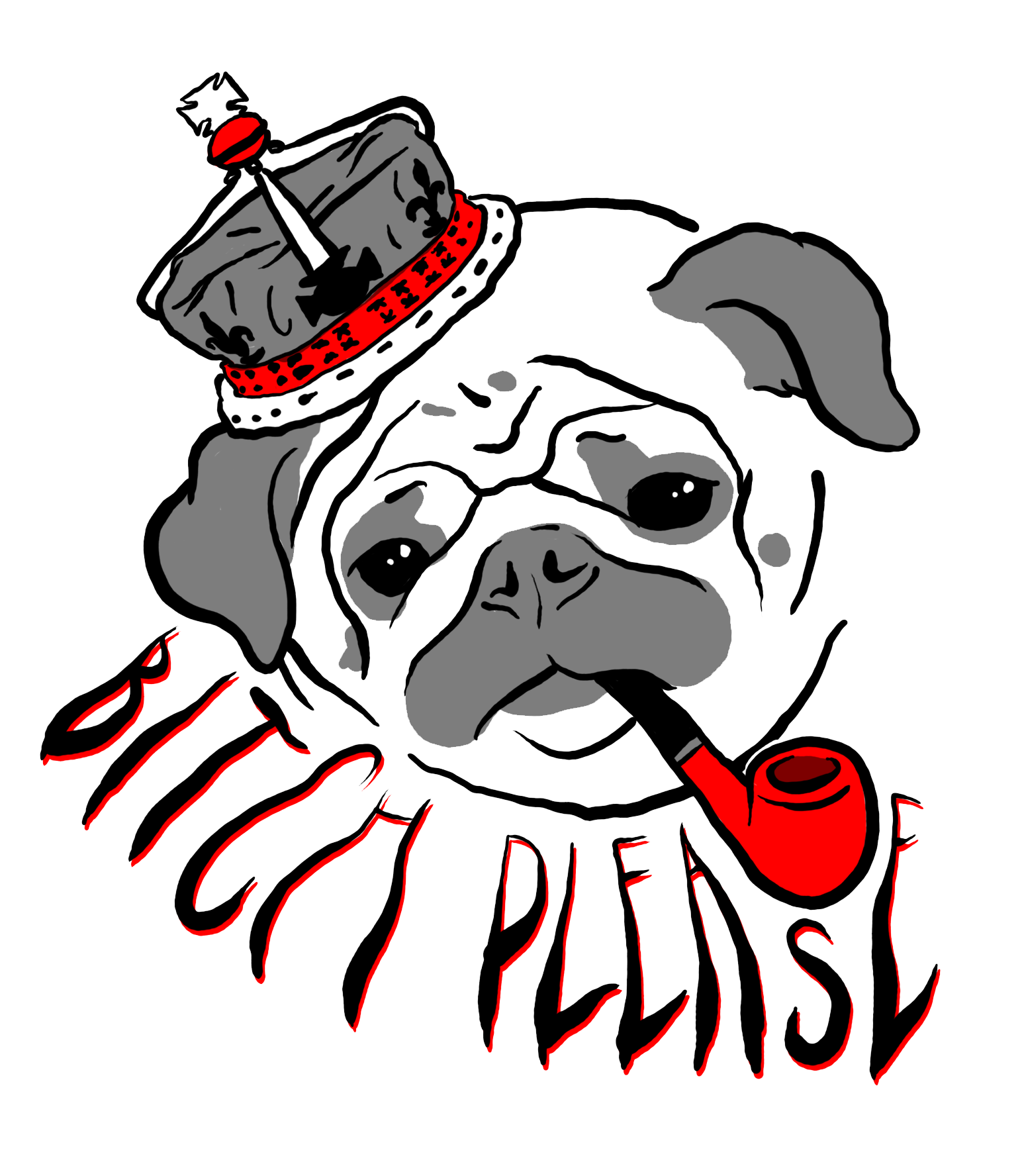 Download Pug Life Transparent Background PNG, SVG Clip art for Web ...