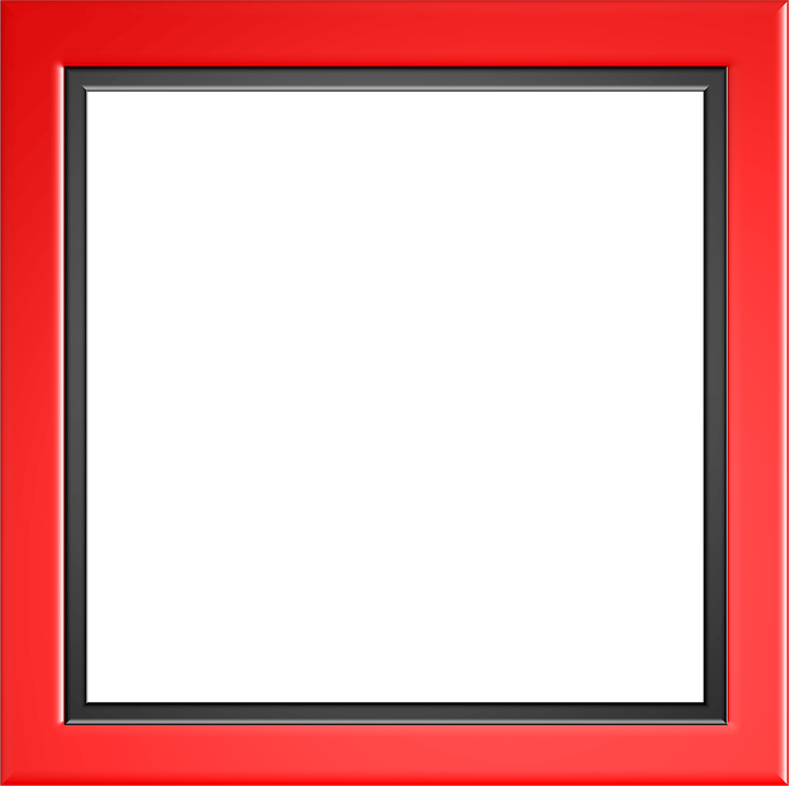 Red Border Frame PNG Photo PNG, SVG Clip art for Web - Download Clip