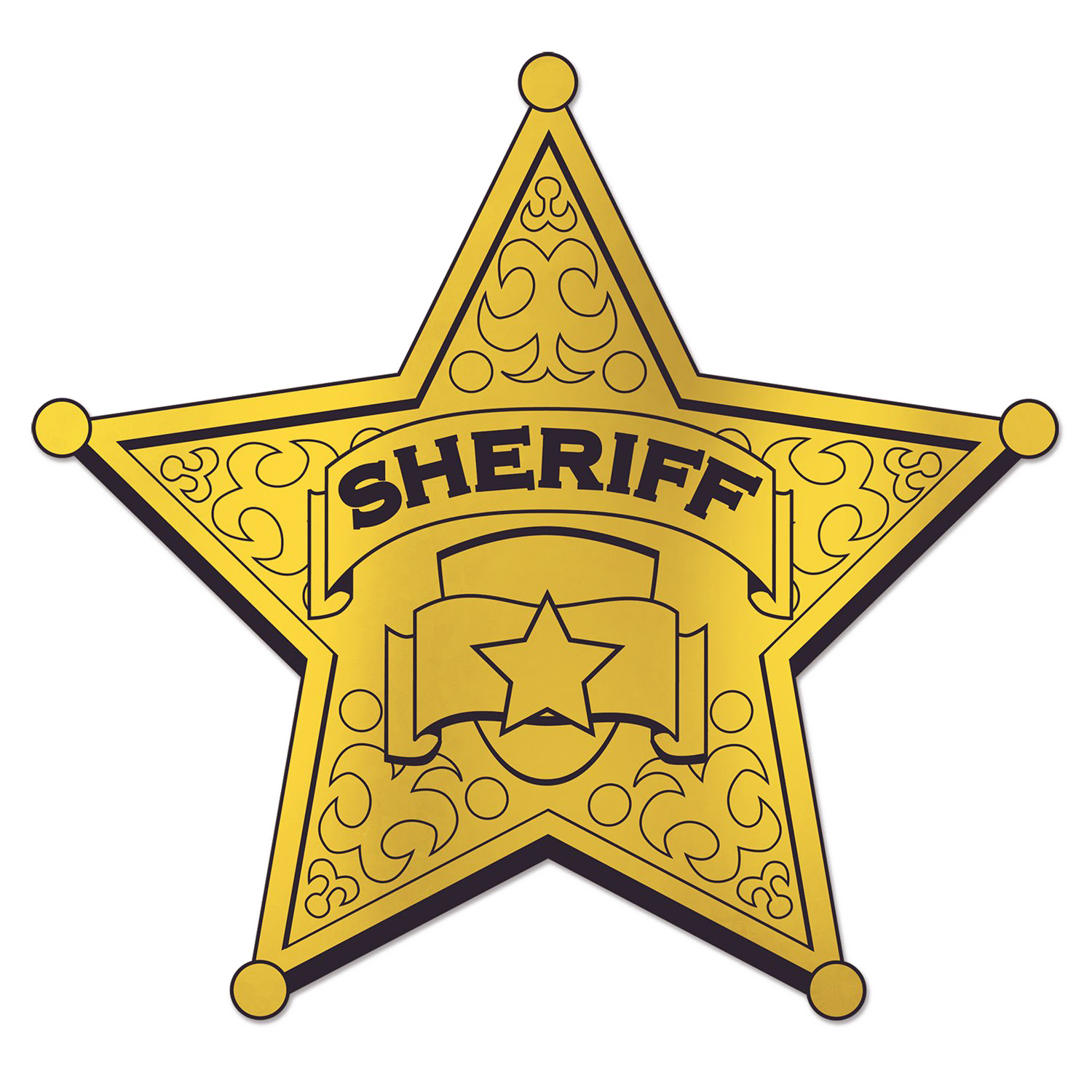 Sheriff Badge PNG HD SVG Clip arts