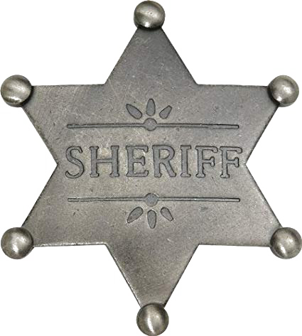 Sheriff Badge PNG Pic SVG Clip arts