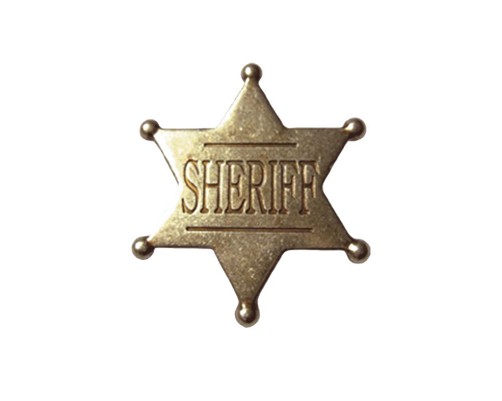 Sheriff Badge PNG Transparent Image SVG Clip arts