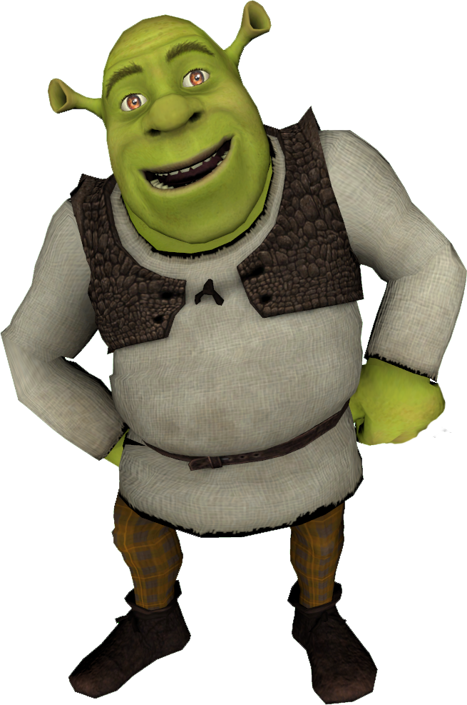 Shrek PNG Free Download svg art. 