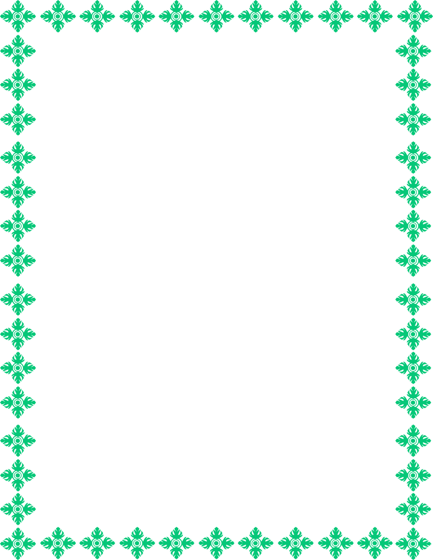 Download Teal Border Frame Transparent Background PNG, SVG Clip art ...