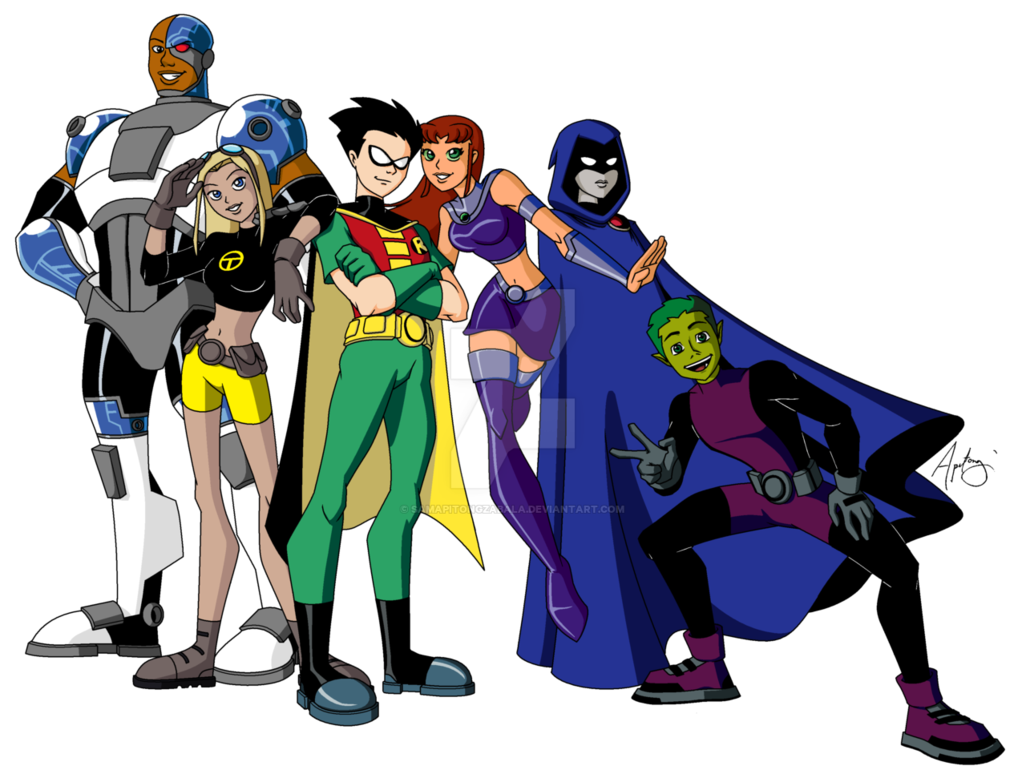 Teen Titans PNG Image SVG Clip arts