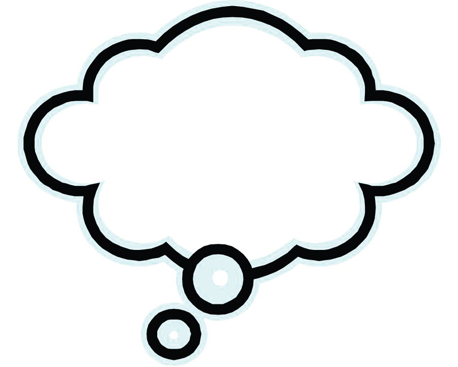 Thinking bubble