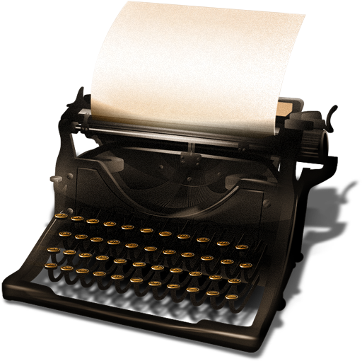 Typewriter PNG Picture SVG Clip arts