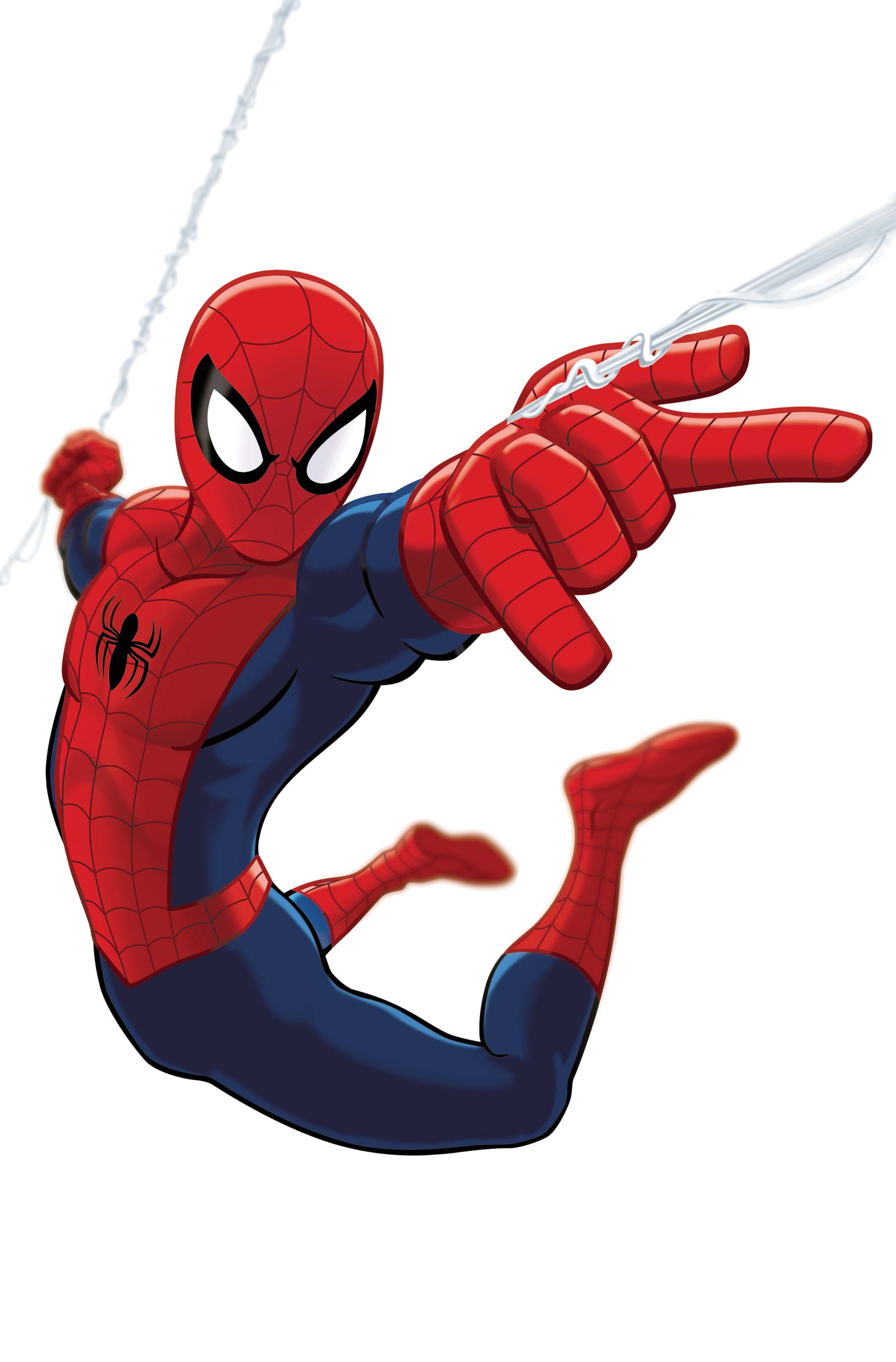 Ultimate Spiderman Transparent Background SVG Clip arts