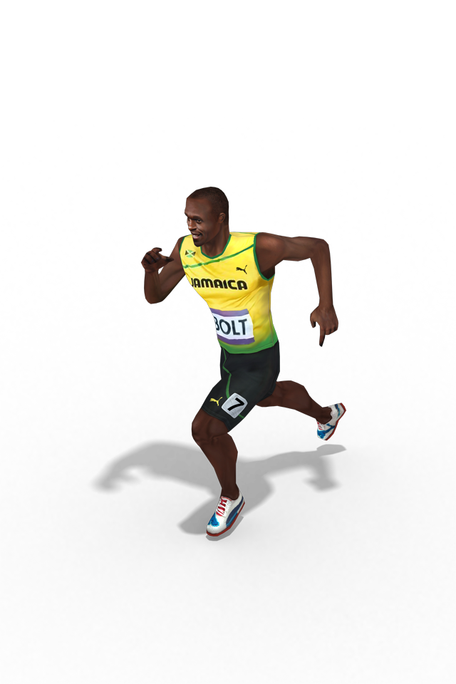 Usain Bolt Transparent Background PNG, SVG Clip art for Web - Download