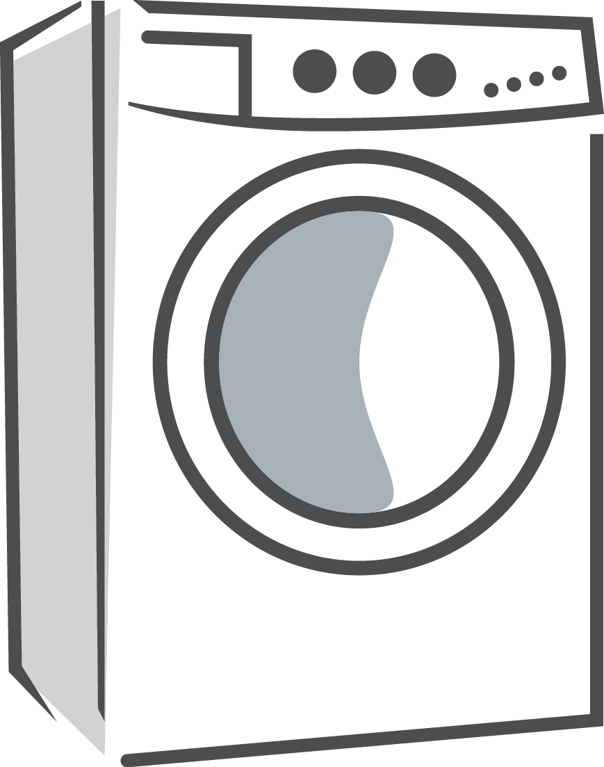 Washing Machine Transparent Background SVG Clip arts download