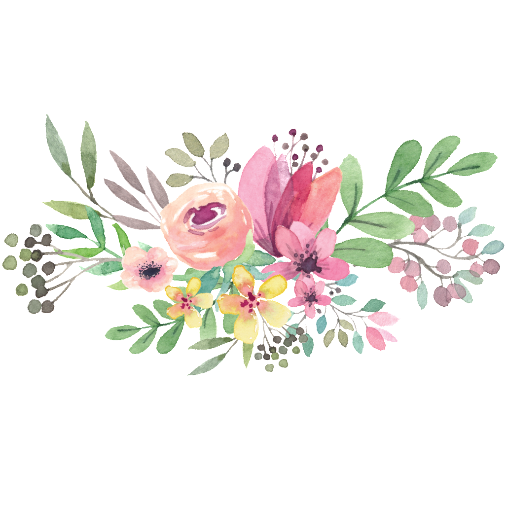 Download Watercolor Flowers PNG Transparent File PNG, SVG Clip art ...