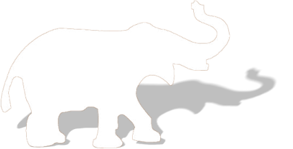 White Elephant PNG File SVG Clip arts