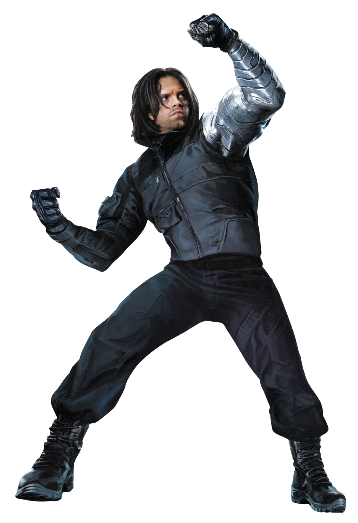 Winter Soldier Bucky PNG Clipart SVG Clip arts