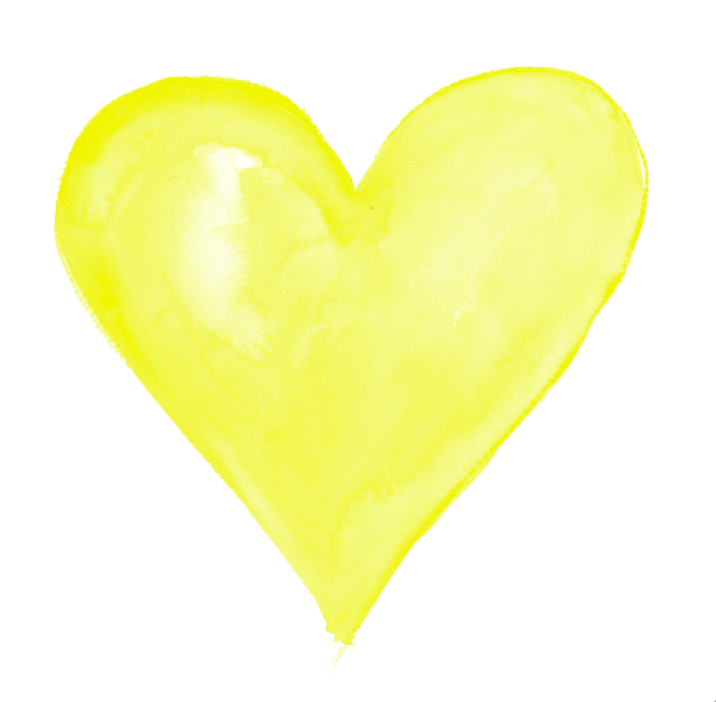 Download Yellow Heart Transparent PNG PNG, SVG Clip art for Web ...