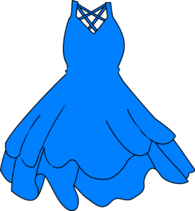 Light Blue Dress PNG Clip art