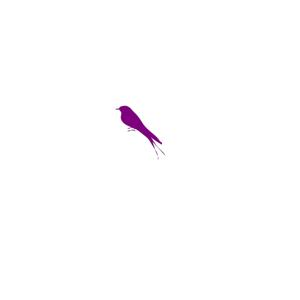 Purple Bird PNG Clip art
