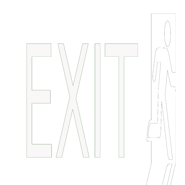 No Exit Sign 2 PNG Clip art