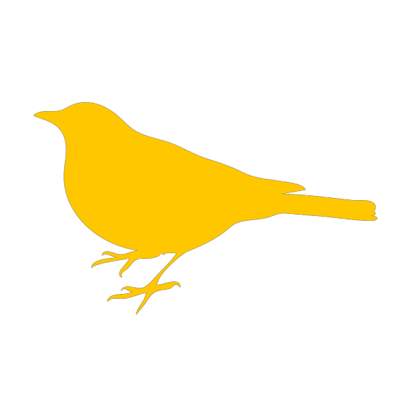 Goldenrod Bird PNG Clip art