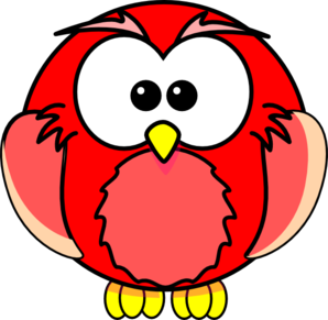 Red Owl PNG Clip art