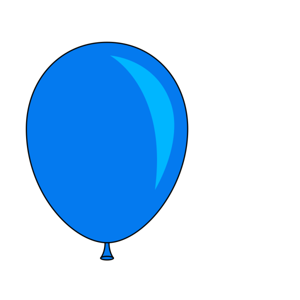 Blue Balloon PNG images