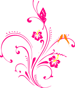 Butterfly Flourish PNG images