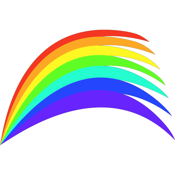 Large Rainbow PNG Clip art