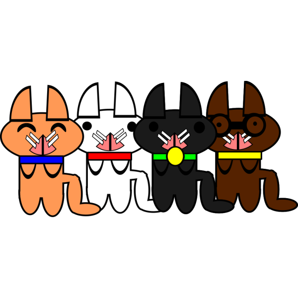 Cartoon Cats PNG Clip art