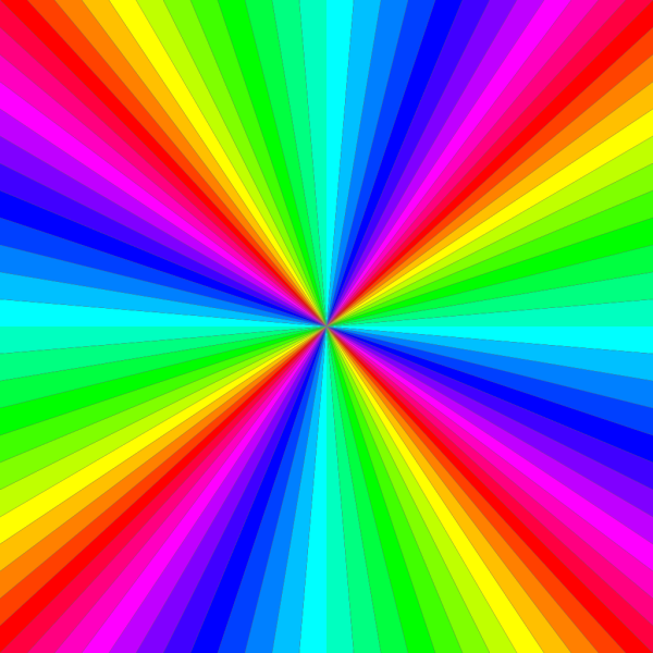 Kaleidoscope Colors PNG Clip art