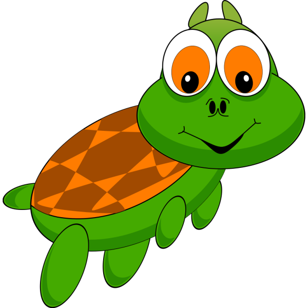 Cartoonish Turtle PNG Clip art