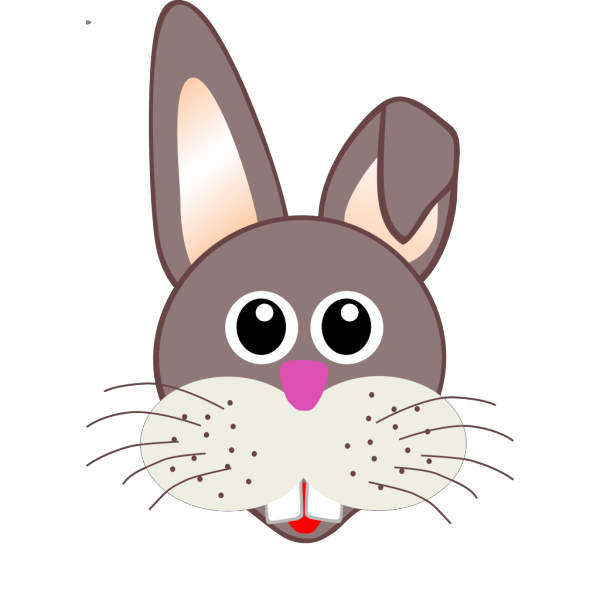 Bunny Face PNG Clip art