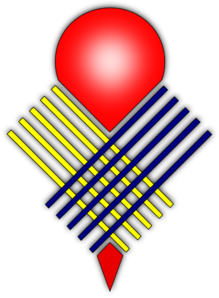 Nchart Symbol Int Lighted Pillarbuoy Red Spheretm PNG Clip art