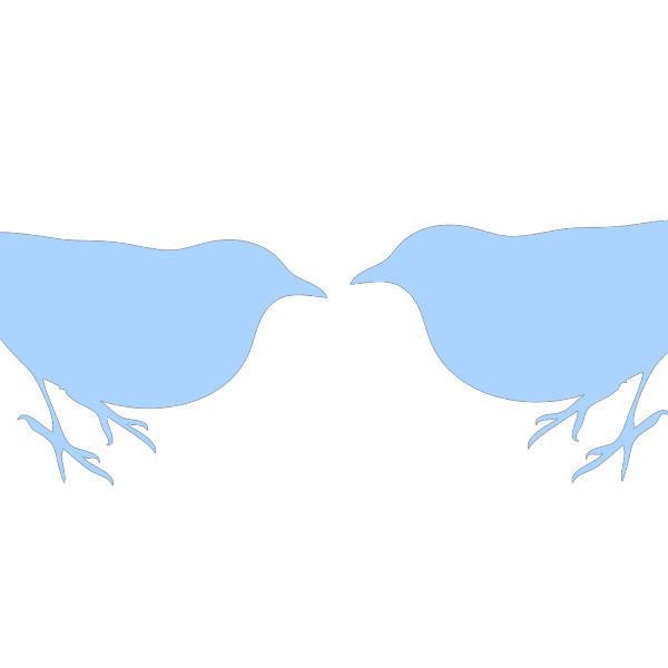 Blue Birds PNG Clip art