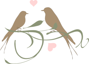 Love Birds PNG Clip art