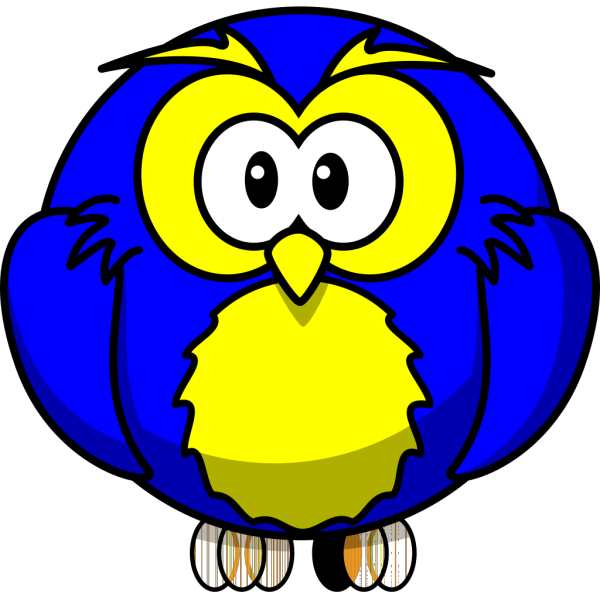 Blueowl PNG Clip art