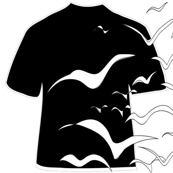 Black Shirt PNG Clip art