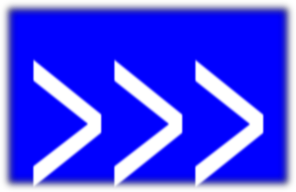 Arrows To Right(blue) PNG images