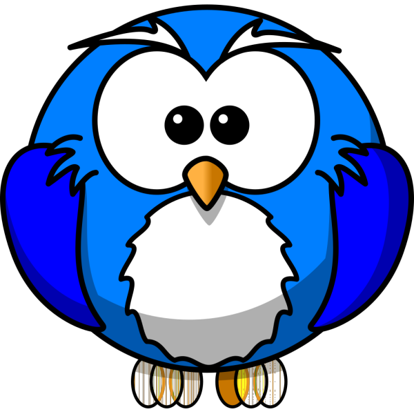 Blue Owl PNG Clip art