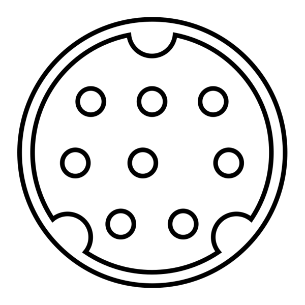 Minidin Diagram PNG Clip art