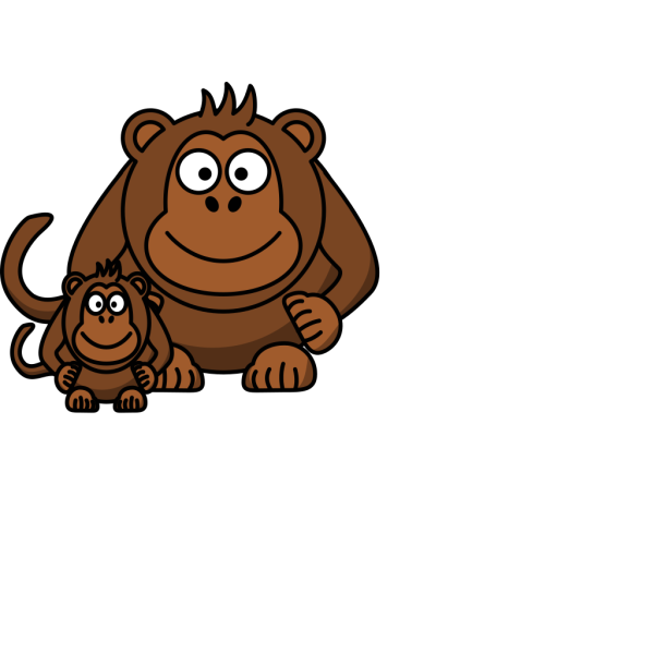 Cartoon Monkey Clip Art PNG Clip art
