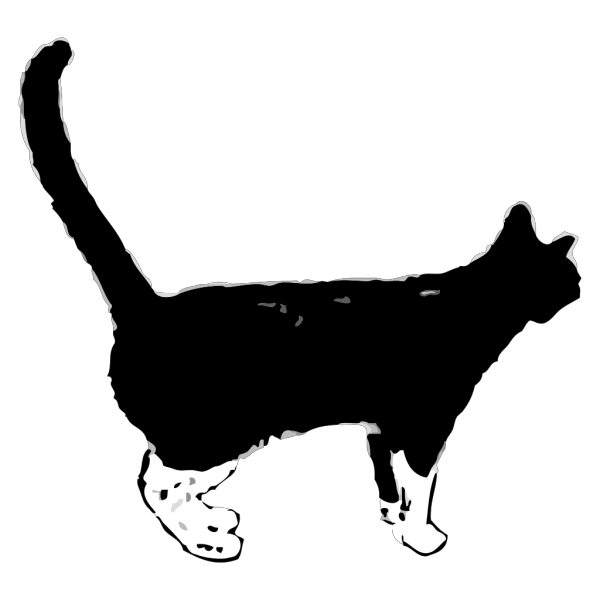 Black Cat PNG Clip art