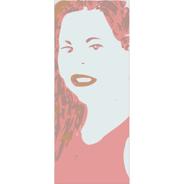 Scary Woman Face PNG Clip art