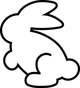 White Bunny Rabbit PNG Clip art