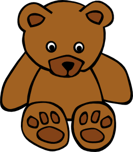 Simple Teddy Bear PNG Clip art