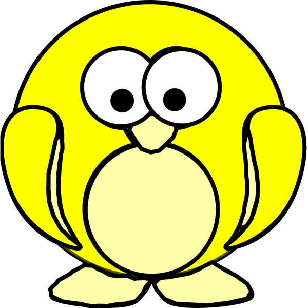 Yellow Penguin PNG Clip art