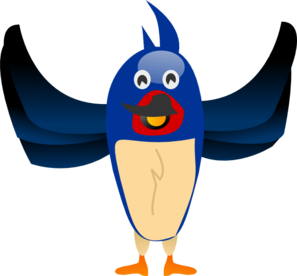Happy Bird PNG Clip art