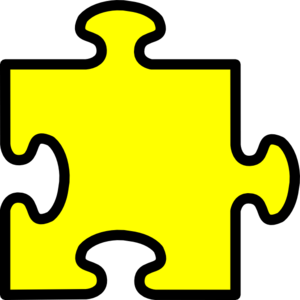 Puzzle Piece Blue PNG Clip art